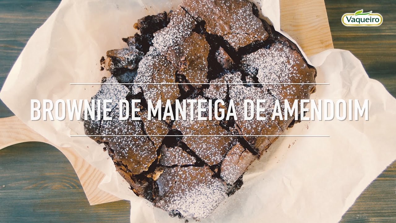 BROWNIE DE MANTEIGA DE AMENDOIM VAQUEIRO