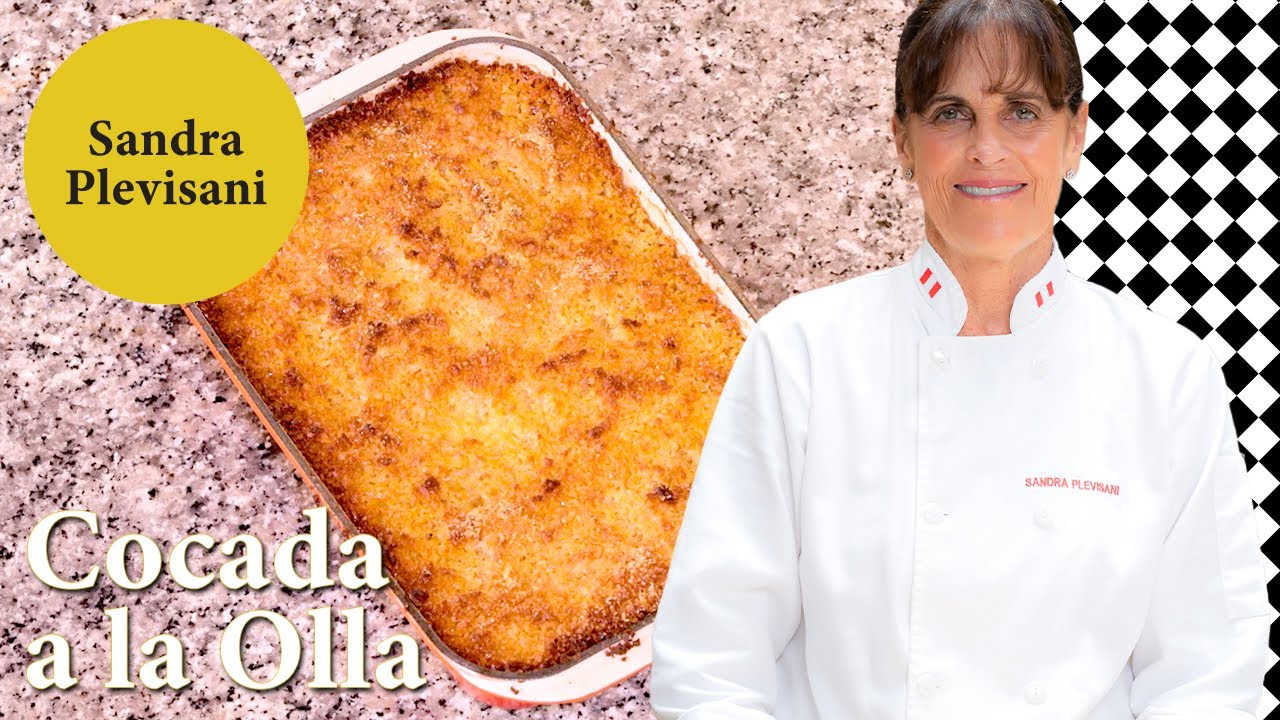 Cocada a la olla paso a paso | Sandra Plevisani