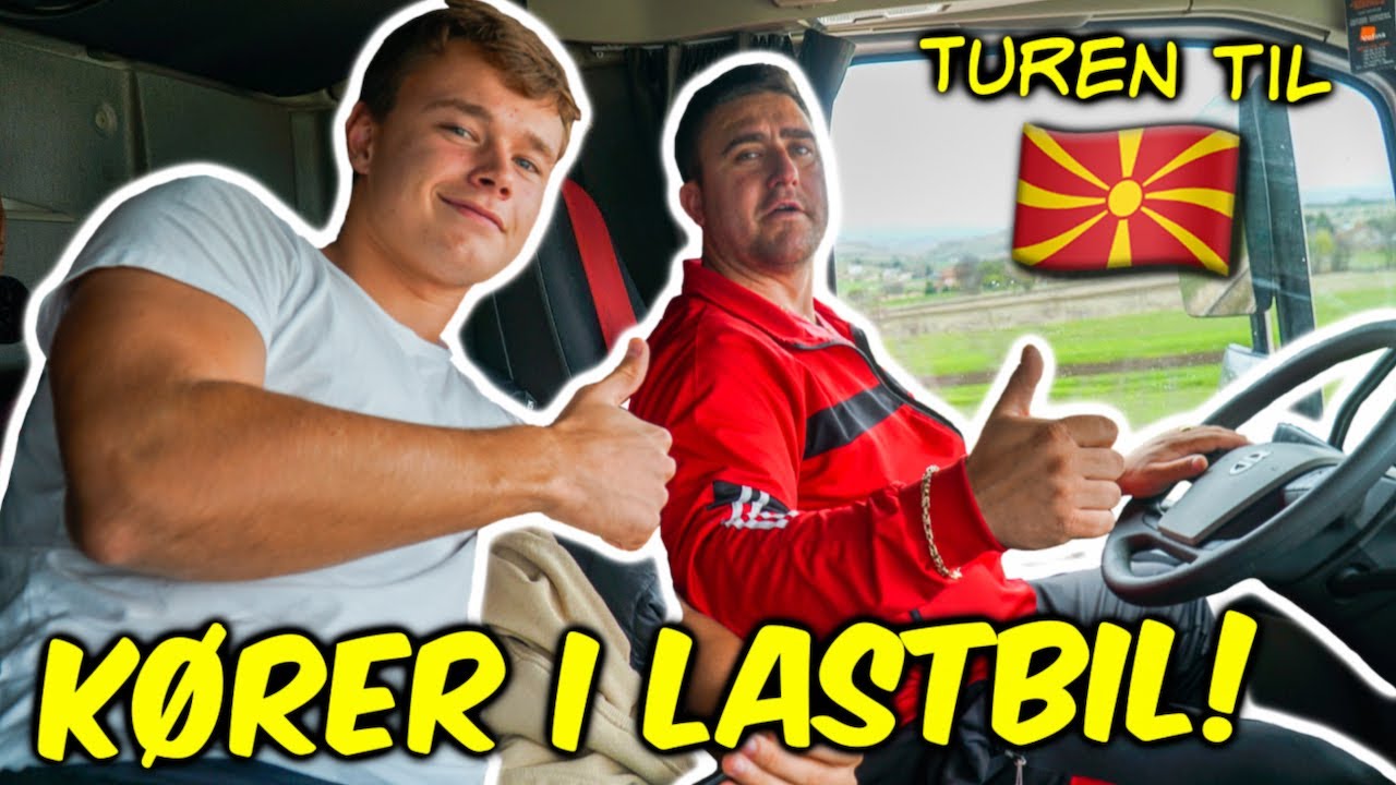 Bliver samlet op af LASTBILCHAUFFØR på vej til NORDMAKEDONIEN!