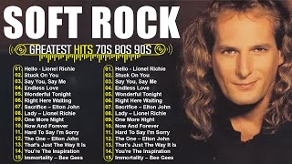 Michael Bolton, Elton John, Rod Stewart, Lionel Richie β Soft Rock Songs Playlist Album 70s 80s 90s