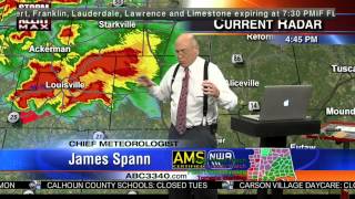April 28, 2014 Tornado Coverage/ABC 33/40  4-5:30 pm