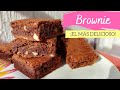 La mejor receta de BROWNIE ‼ Súper chocolatoso, húmedo y perfecto ❣