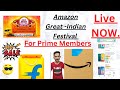 😎Amazon Great Indian festival Live Now 🔥 Prime User l Amazon Sale Big Discount l Bank Offer Details🤑