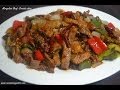 Mongolian beef - Comida China - carne mongolia