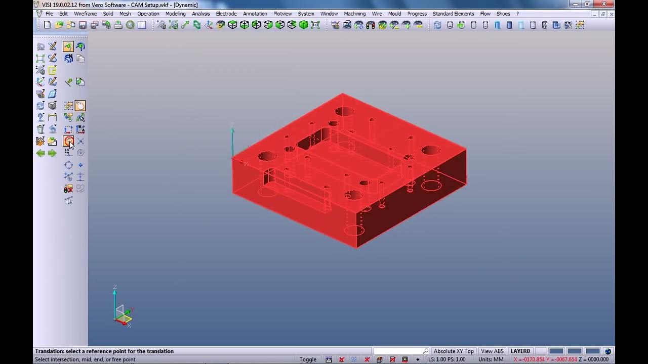 Bài 1 VISI CAM Setup YouTube