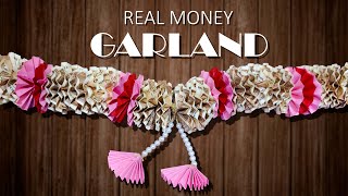 How To : Real Money garland |💰💸🤩 DIY | Creative | Birthday Special #DIY #craft
