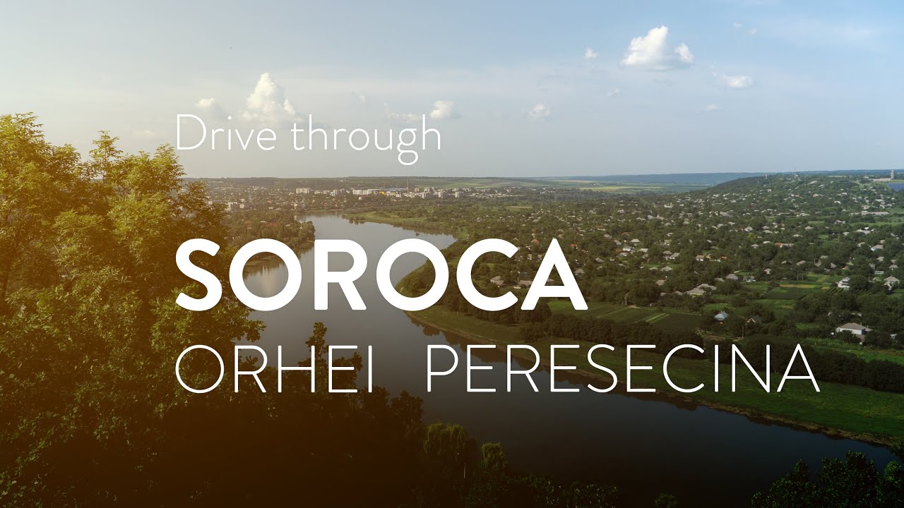 Soroca - Orhei - Peresecina [Drivelapse. Moldova 4x]