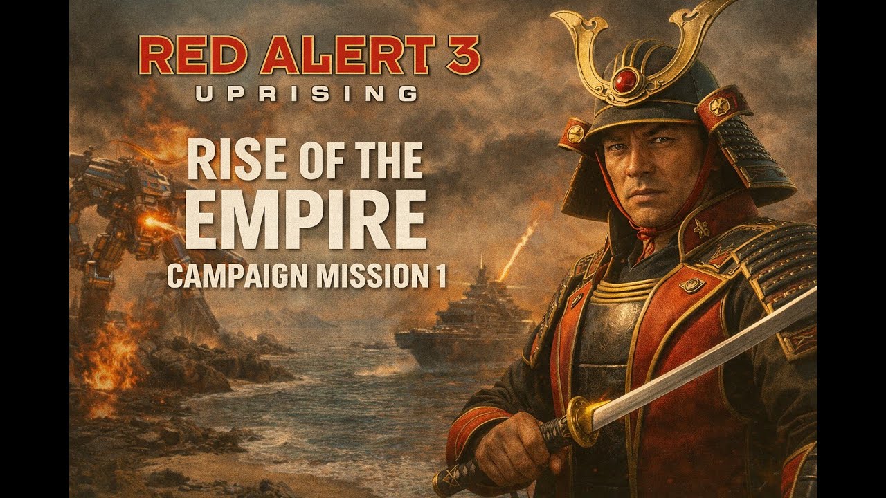 Command & Conquer | Red Alert 3 | Uprising DLC | Empire of the Rising Sun |Mission 1