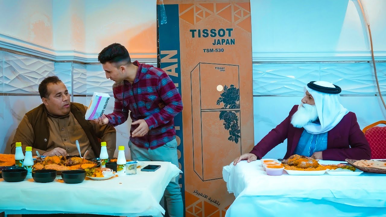 تحدي الاكل حجي كركم_شكر ورقة/برعاية مطعم باشا #جون_علي_غالب #تحشيش #تركماني