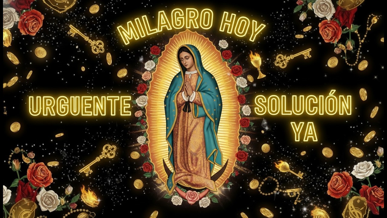 ORACIÓN A NUESTRA SEÑORA DE GUADALUPE PARA UN MILAGRO URGENTE Y DIFÍCIL QUE CAMBIARÁ TU VIDA