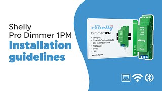 Shelly Pro Dimmer 1PM - Installation video