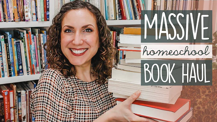 MASSIVE HOMESCHOOL BOOK HAUL | Building Our Homeschool Library