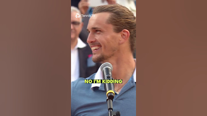 Zverev Jokes He's Jannik Sinner After Winning in Rome 💀🤣