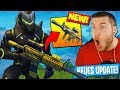 du glaubst nicht, was die NEUE WAFFE kann! FORTNITE neues UPDATE!