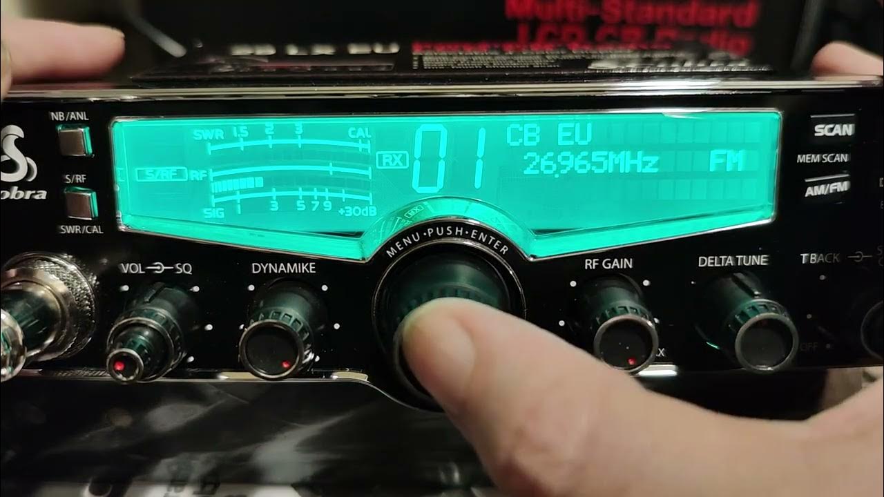 cobra 29 lx EU SWR feature - YouTube