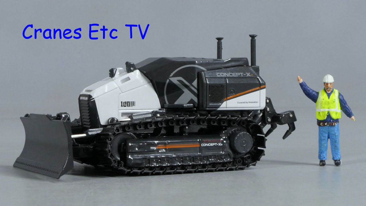 NEIB Develon Concept-X2 Dozer by Cranes Etc TV - YouTube
