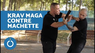 SELF DEFENSE KRAV MAGA 🔪 Attaque à la machette à moyenne distance