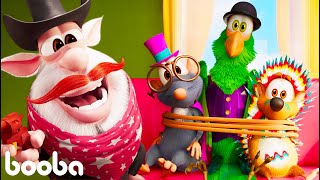 Booba 😉 Train robbery 🚂 New Episode ⭐Funny episodes 💙 Moolt Kids Toons Happy Bear