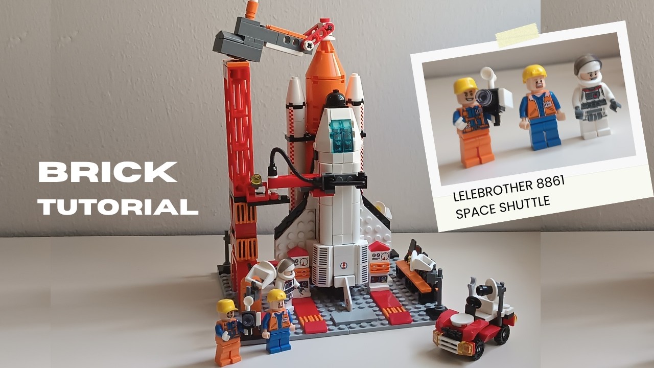 How to Build LELEBROTHER Space Shuttle (Code: 8861) Step-by-Step