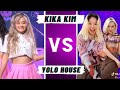Kika Kim VS YOLO House 🏡❤️ TikTok Dance Battle Compilation!