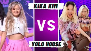 Kika Kim VS YOLO House 🏡❤️ TikTok Dance Battle Compilation!
