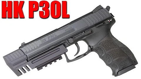 HK P30L 9mm Unboxing & First Shots