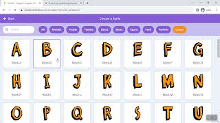 Scratch Bouncing Letters part 16