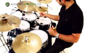 Jazz Comping Drum Lesson Pt1 | Authentic Drummer | Adrian Violi