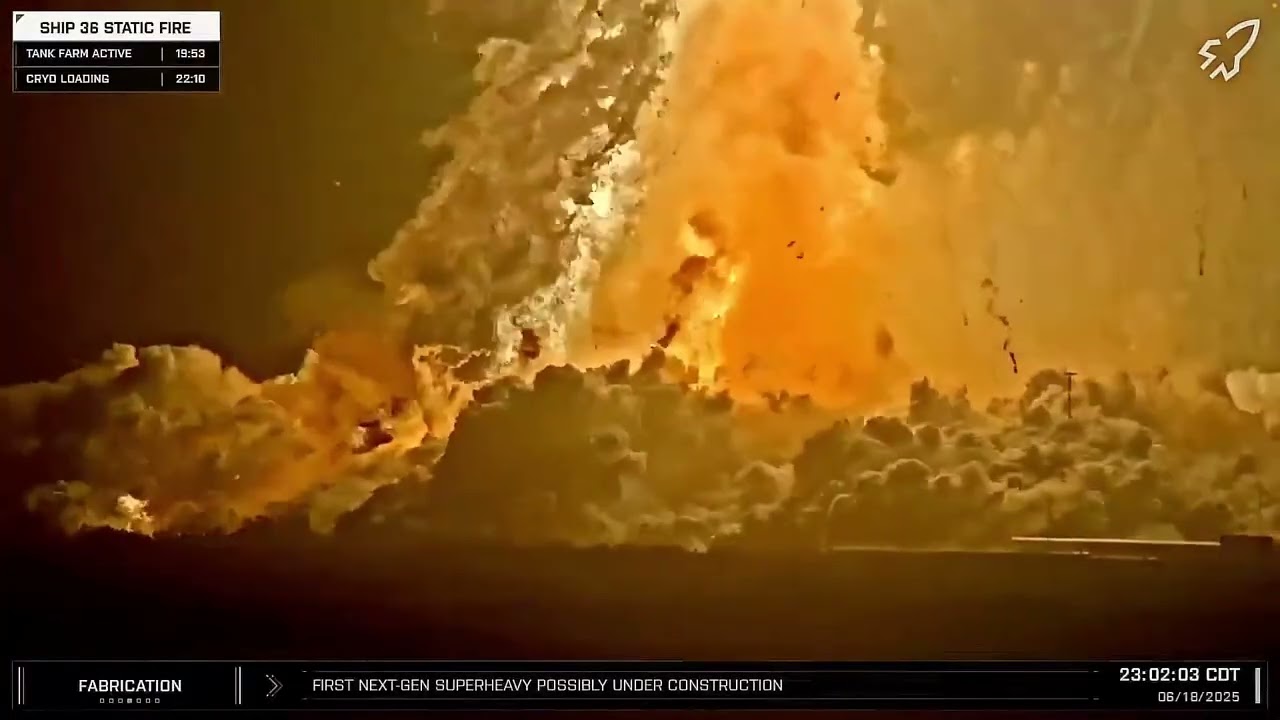 SpaceX rocket explodes in Starbase, Texas