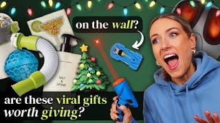 I Bought Every Christmas GIFT IDEA off TIKTOK/INSTAGRAM: what's ACTUALLY worth buying?