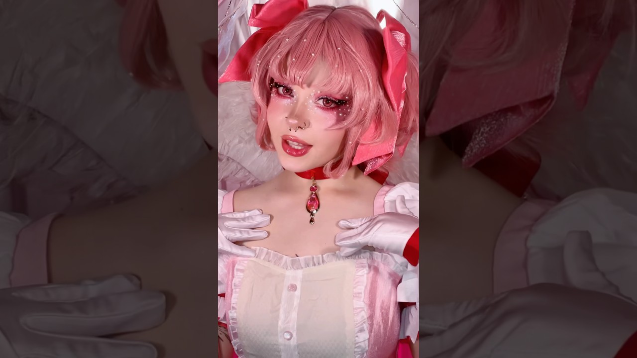 I’m the melon 🍈 #cosplay #makeup #anime #madokakaname #madokamagica