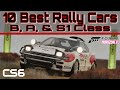 10 BEST Rally Cars For Rally Racing In Forza Horizon 4 - B, A, & S1 Classes