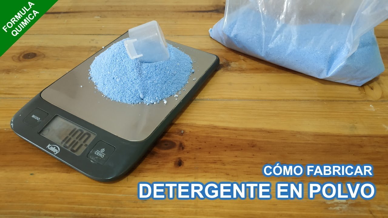 Detergente polvo (formula industrial)