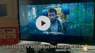Info Harga TV Led Bekas Bermacam Merk