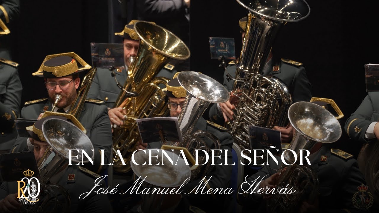[4k] En la Cena del Señor (Estreno) l AM Redentor l El compás de la Mancha