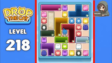 Drop The Cat level 218 solution