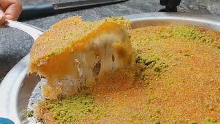 الكنافه التركيه مثل المطاعم واطيب بعد Home made Turkish Kanafeh better than in the Restaurants!