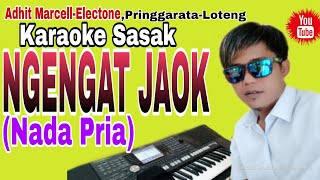 Terbaru~Karaoke Sasak'Ngengat Jaok'Mustamin Cover Musik Karaoke Keyboard