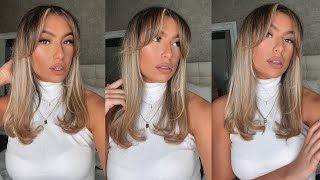 HOW I STYLE MY WISPY / CURTAIN BANGS