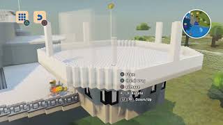 Building LEGO Malibu Mansion in LEGO Worlds Part 5