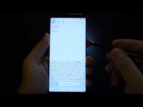 Galaxy Note 8: How to stop AutoCorrect and Predictive inserted text