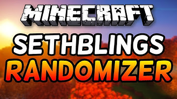How To Install SethBlings Randomizer for Minecraft!