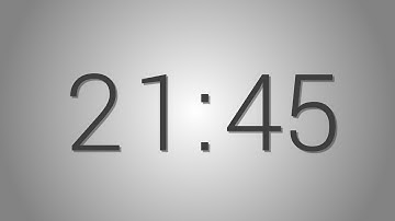 21 Minutes 45 seconds countdown Timer - Beep at the end | Simple Timer (twenty-one min forte-five)