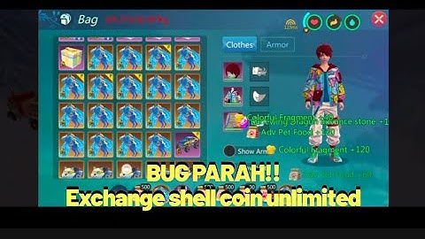 BUG PARAH!! Exchange shell coin unlimited | Utopia Origin