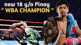18 y/o Pinoy WBA CHAMPION❗UNDEFEATED prospect Sa Light flyweight division❗12/28/23