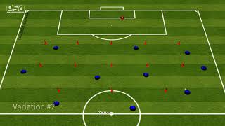 3-4-3 Attacking Variations Unopposed