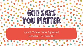 Southland Kids | Preschool | God Says You Matter