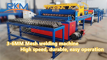 Hot sell 3-6mm wire mesh welding machine for underground mining and road construction—panel or roll