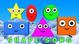 Shapes Song | learn shapes | kids learning | nursery rhymes | childrens songs