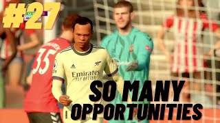 FIFA 22 Player Career Mode, Arsenal vs Southampton